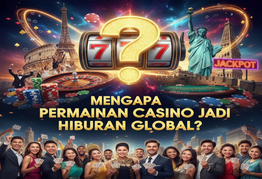 Mengapa Permainan Casino Jadi Hiburan Global?