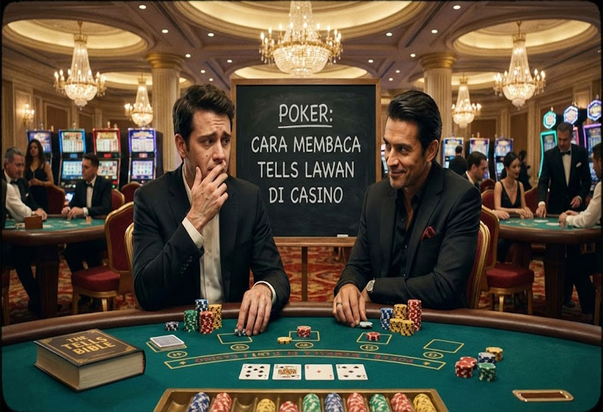 Poker: Cara Membaca Tells Lawan di Casino